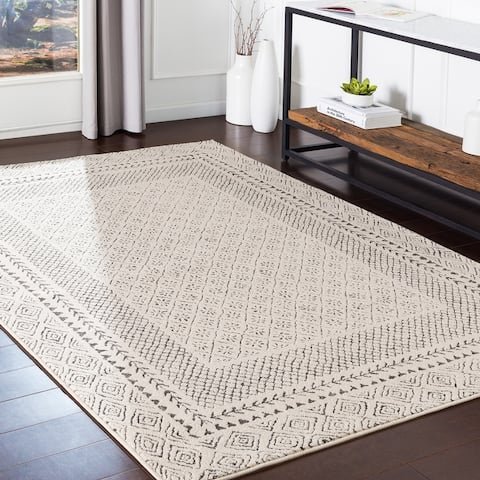 The Curated Nomad Tiffany Bohemian Border Area Rug
