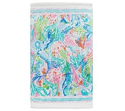 Lilly Pulitzer Mermaid Cove Hand Towel, Multi