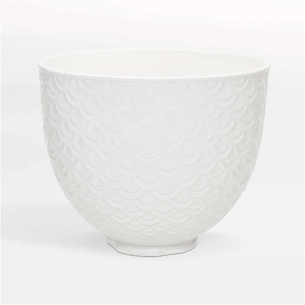 KitchenAid ® White Mermaid Lace Bowl