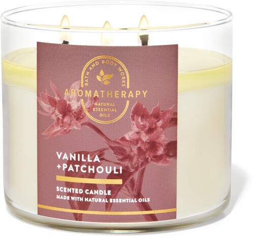 Vanilla Patchouli 3-Wick Candle