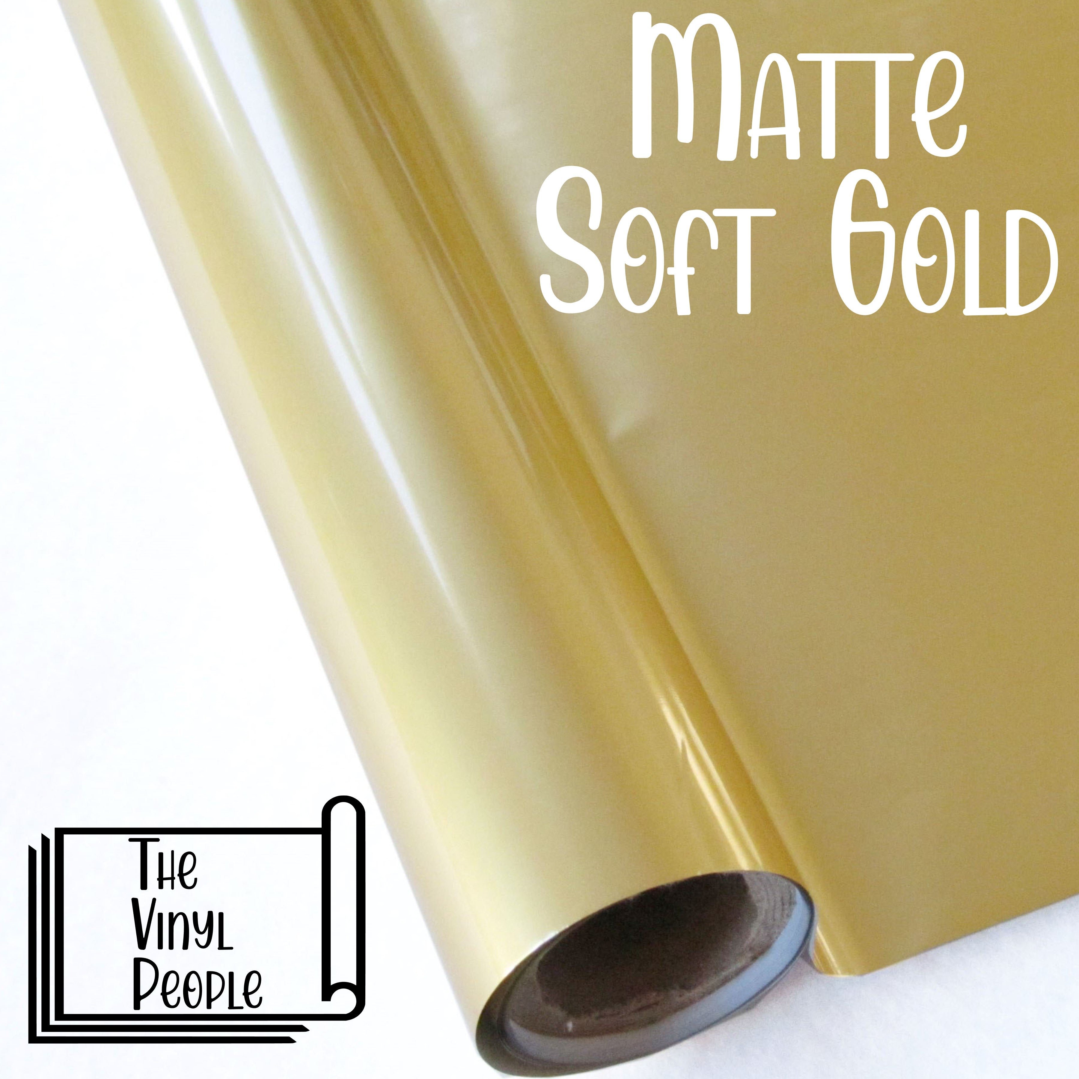Matte Soft Gold Foil - 6" x 12" sheet