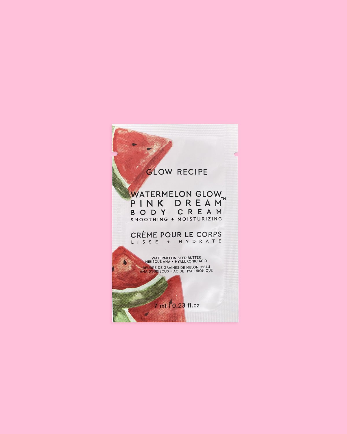 Watermelon Glow Pink Dream Body Cream Sachet Sample