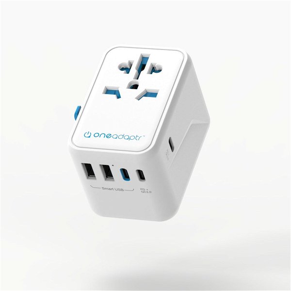 OneWorld 65 - International Adapter with 65W PD Charger