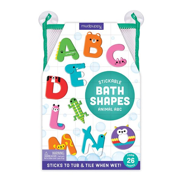Stickable Bath Shapes - Animal ABC