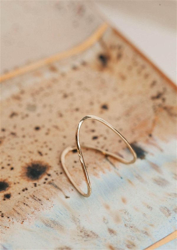 Swell Ring - 14kt Gold Fill / US 5