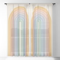 Sheer Curtain / 50" x 84" / Set of Two