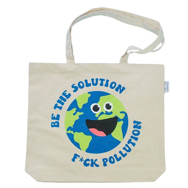 EarthHero - "Be the Solution" Reusable Tote Bag - 1