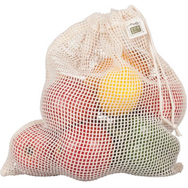 Cotton Mesh Reusable Produce Bag | Eco-Bags | EarthHero