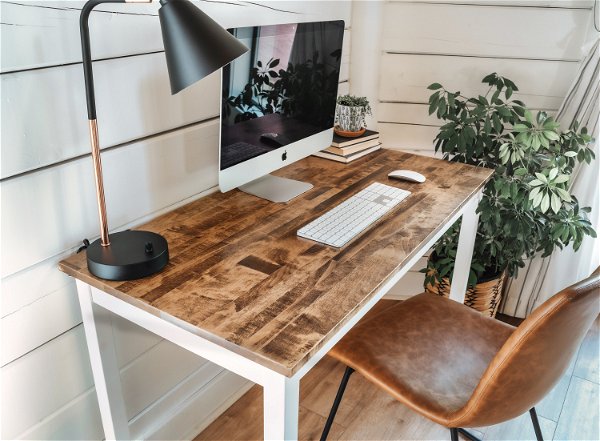 The Wren  Solid Wood Desk  Laptop Desk