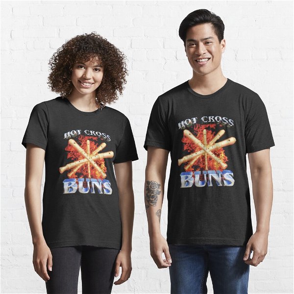 Hot cross buns metal | Essential T-Shirt