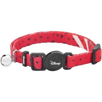 Disney Mickey Mouse Streetwear Pattern Cat Collar, 8 - 12 inches, 3/8-in wide