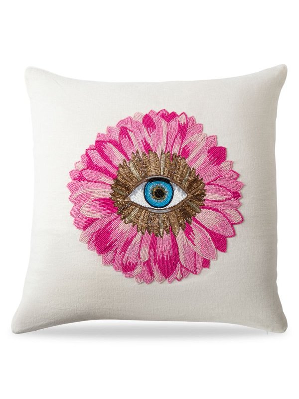 Shop Jonathan Adler Beaded Petals Pillow | Saks Fifth Avenue