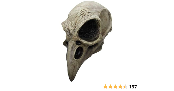 Ghoulish Productions - Crow Skull Adult Latex Mask