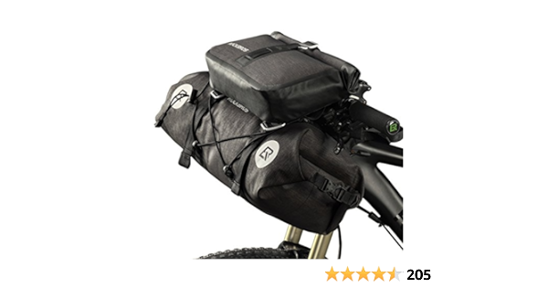 ROCKBROS Waterproof Handlebar Bags Bikepacking Bags Front 2 Dry Packs for MTB Road Bicycles Bikepacking Accessories 19-20L