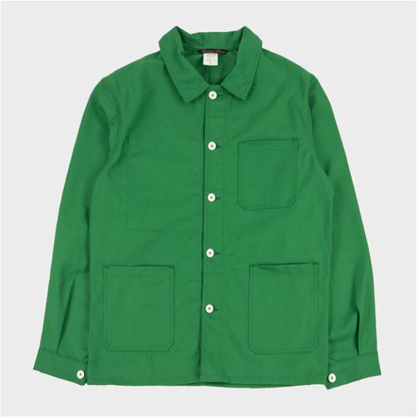 Le Laboureur Work Jacket in Classic Green