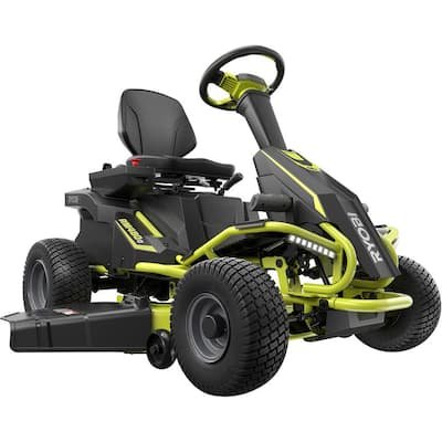 48V Brushless 38 in. 75 Ah Battery Electric Rear Engine Riding Lawn Mower