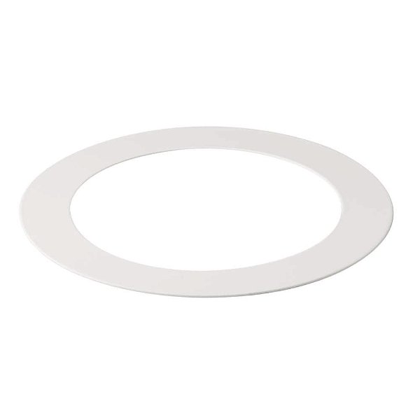 KICHLER Direct-to-Ceiling 4.3 in. to 5.6 in. White Universal Goof Ring DLGR05WH
