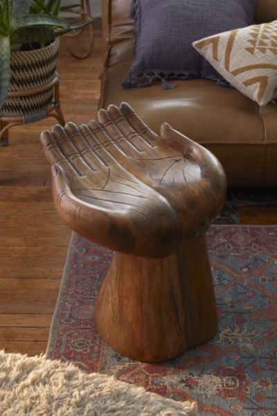 Open Hands Stool | Urban Outfitters