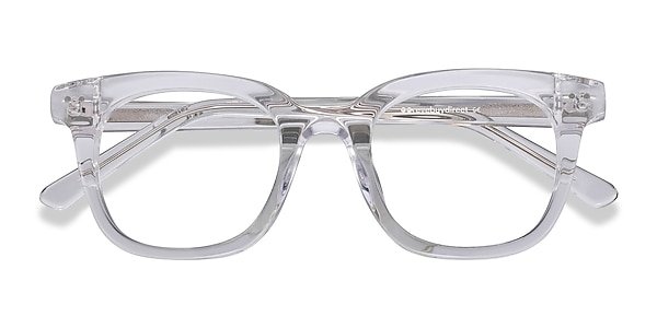 Romy Square Clear Full Rim Eyeglasses | EyeBuyDirect