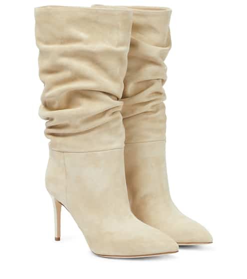 Paris Texas - Slouchy suede boots | Mytheresa
