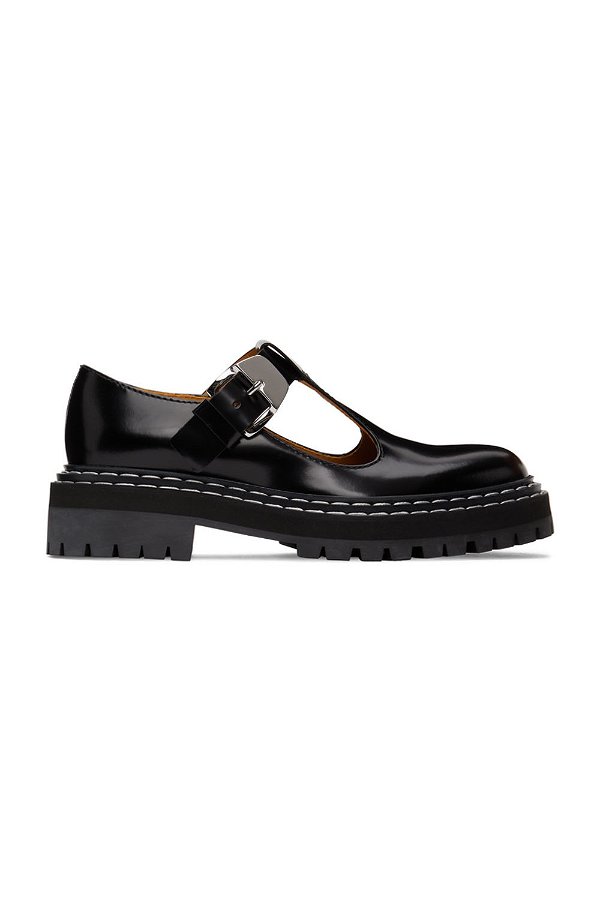 Black Mary Jane Oxfords by Proenza Schouler on Sale