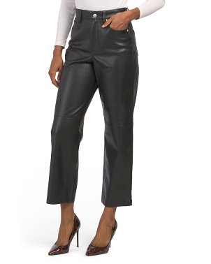 Track Record Faux Leather Pants | Clothing | T.J.Maxx