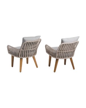 Outdoor Rope Chairs And Table Set | Home | T.J.Maxx