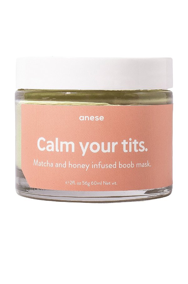 anese Calm Your Tits Perky and Nourishing Boob Mask | REVOLVE