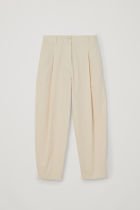 ROUNDED COTTON PANTS