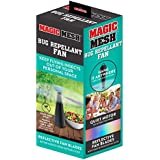 Amazon.com: Magic Mesh Bug Repellant Fan- Reflective Fan Blades, Discourage Flies, Mosquitoes & Other Pests from Getting Too Close, 8” Radius Blades, Light Weight & Battery Powered to Use Anywhere : Electronics