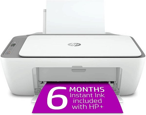 Amazon.com: HP DeskJet 2755e Wireless Color All-in-One Printer with bonus 6 months Instant Ink with HP+ (26K67A), white : Office Products