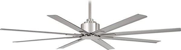 Minka-Aire F896-65-BNW Xtreme H2O 65 Inch Outdoor Ceiling Fan with DC Motor in Brushed Nickel Wet Finish - - Amazon.com