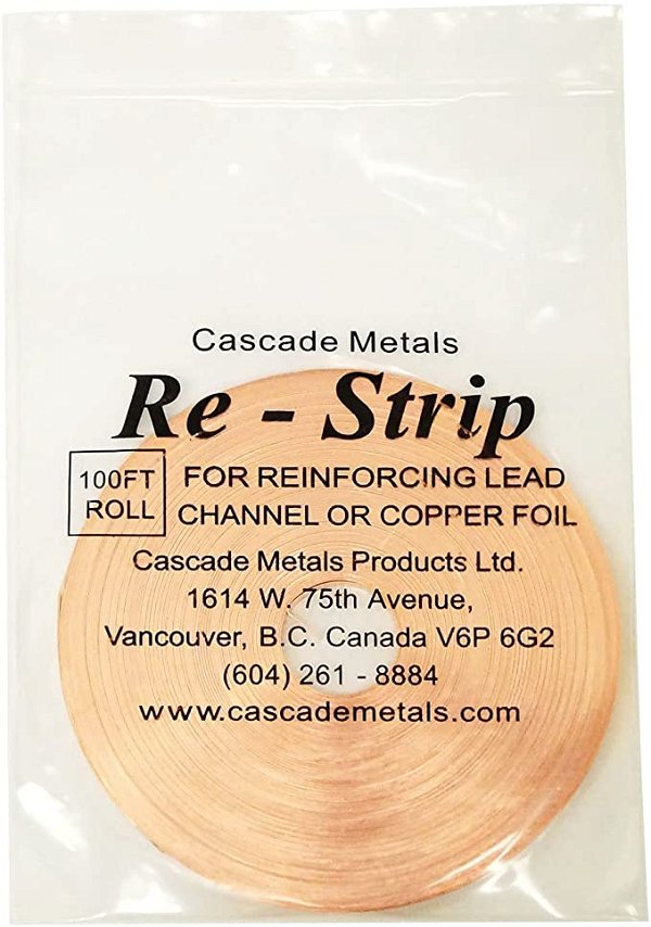 Amazon.com: Re-Strip Copper Reinforcing Strip - 100 Feet : Arts, Crafts & Sewing