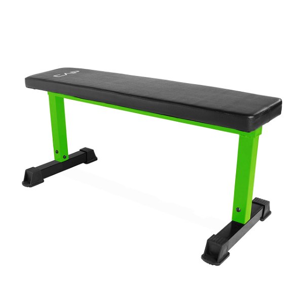 Cap Barbell Flat Weight Bench Color Series Green