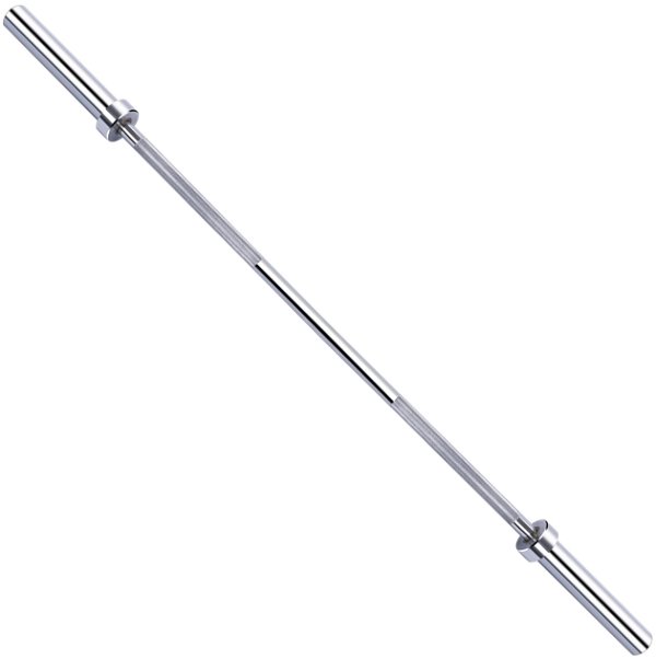 Sporzon! Olympic Barbell Standard Weightlifting Barbell Chrome 2-inch, 5FT