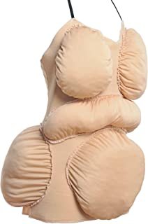 Amazon.com: Adult Fat Suit Party Costume - One Size, Beige - 1 Pc. : Clothing, Shoes & Jewelry