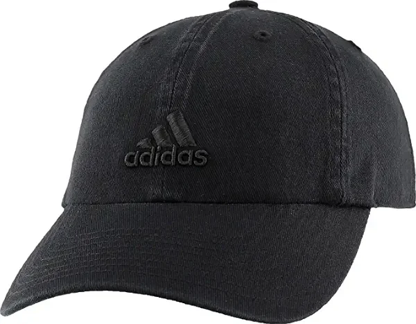 adidas Women's Saturday Relaxed Fit Adjustable Hat, Black, One Size at Amazon Women’s Clothing store