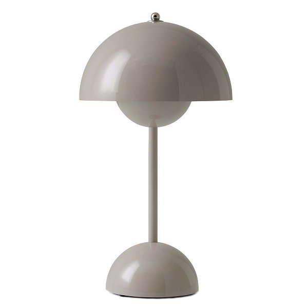 &Tradition Flowerpot VP9 portable table lamp, grey beige | Finnish Design Shop