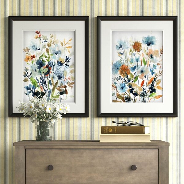 Holland Spring Mix - 2 Piece Picture Frame Painting
