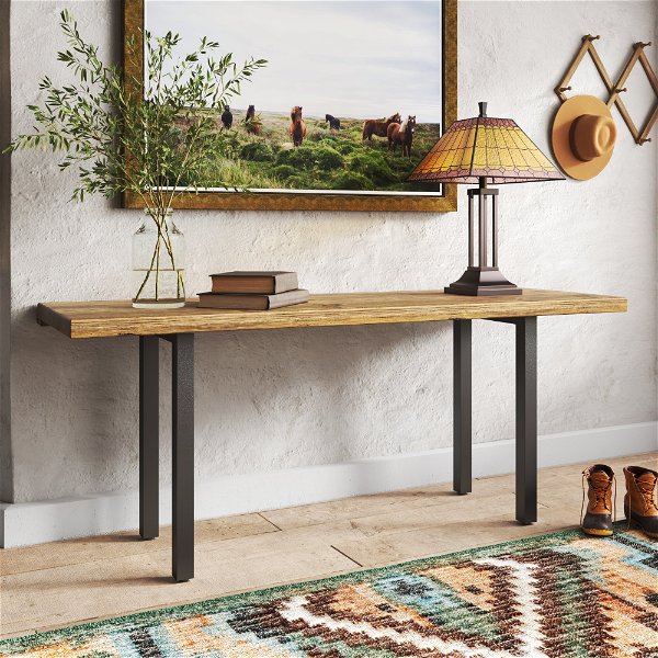 Eckard 70'' Solid Wood Console Table