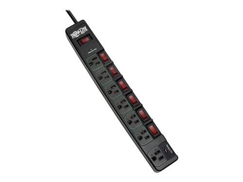 Tripp Lite ECO -Surge Protector 7-Outlet 6 ft - Black | Dell USA