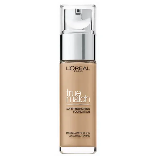 L'Oréal Paris True Match Liquid Foundation with SPF and Hyaluronic Acid 30ml (Various Shades) | Free US Shipping | lookfantastic