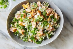 Salmon and Couscous Salad With Cucumber-Feta Dressing Recipe - NYT Cooking
