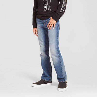 Boys' Stretch Bootcut Fit Jeans - Cat & Jack™ : Target