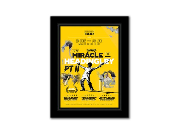 The Miracle of Headingley Pt.II Ashes Cricket Poster | Wisden Shop