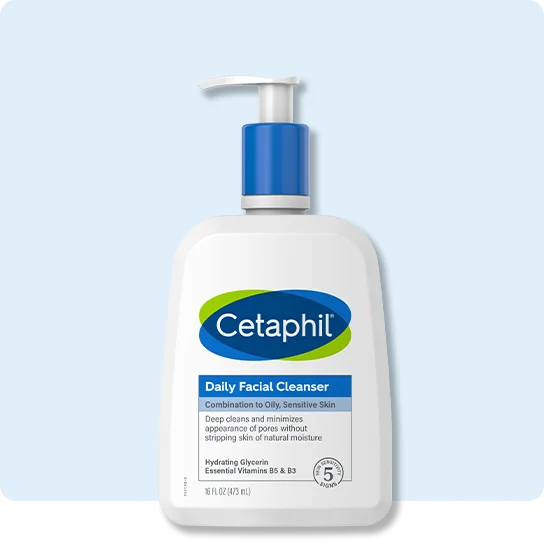 Hydrating Daily Facial Cleanser with Vitamins | Cetaphil US