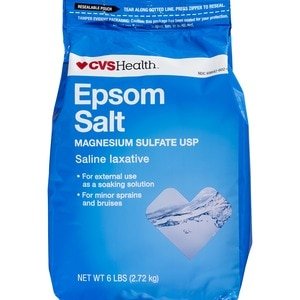 CVS Health, Epsom Salt, Magnesium Sulfate, Unscented, 96 OZ