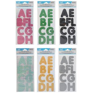 Jot Poster Letter Stickers