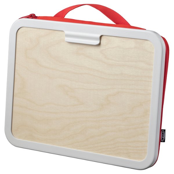 MÅLA Portable drawing case, red, 133/4x105/8"