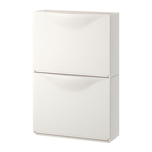 TRONES - shoe/storage cabinet, white